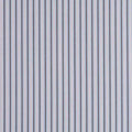Mid-weight Organic Cotton, Ticking Aqua Brown