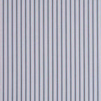 Mid-weight Organic Cotton, Ticking Aqua Brown