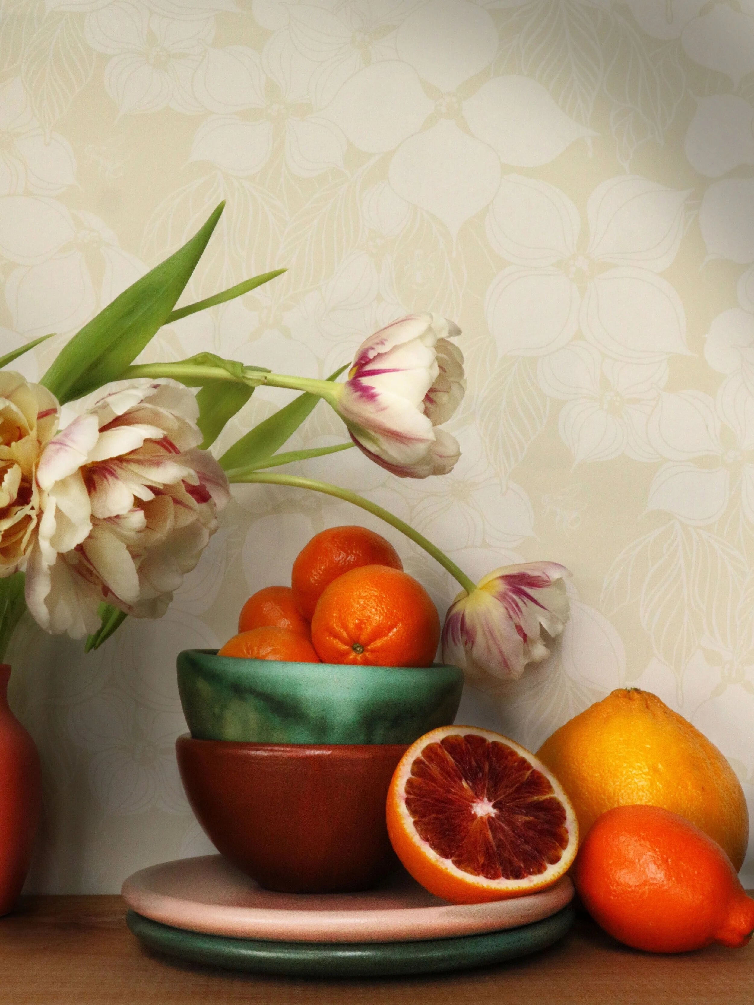 Dogwood Wallpaper - Ivory