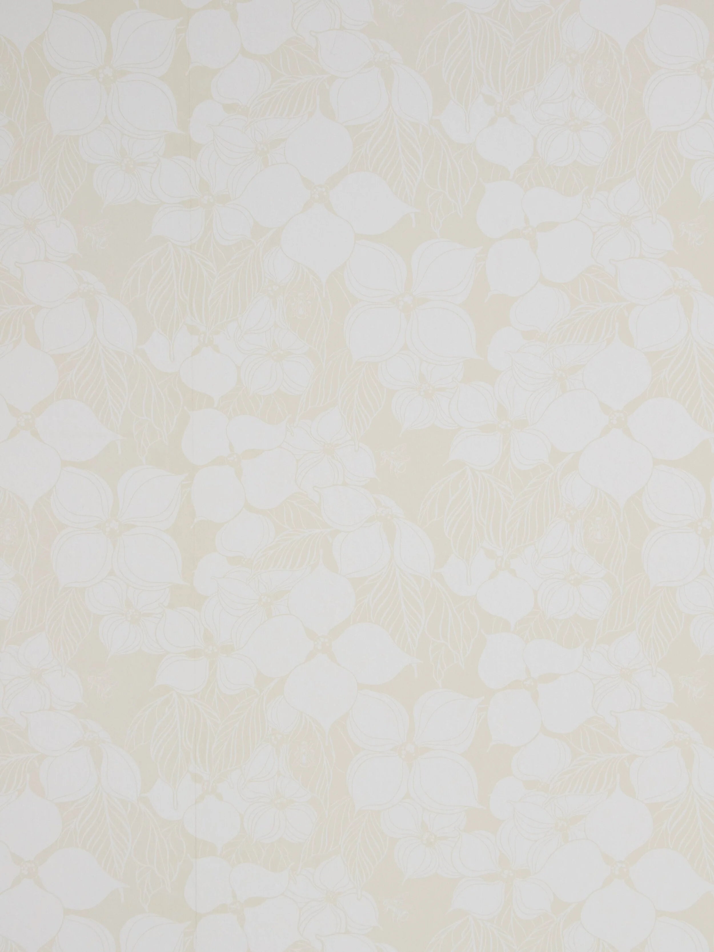Dogwood Wallpaper - Ivory