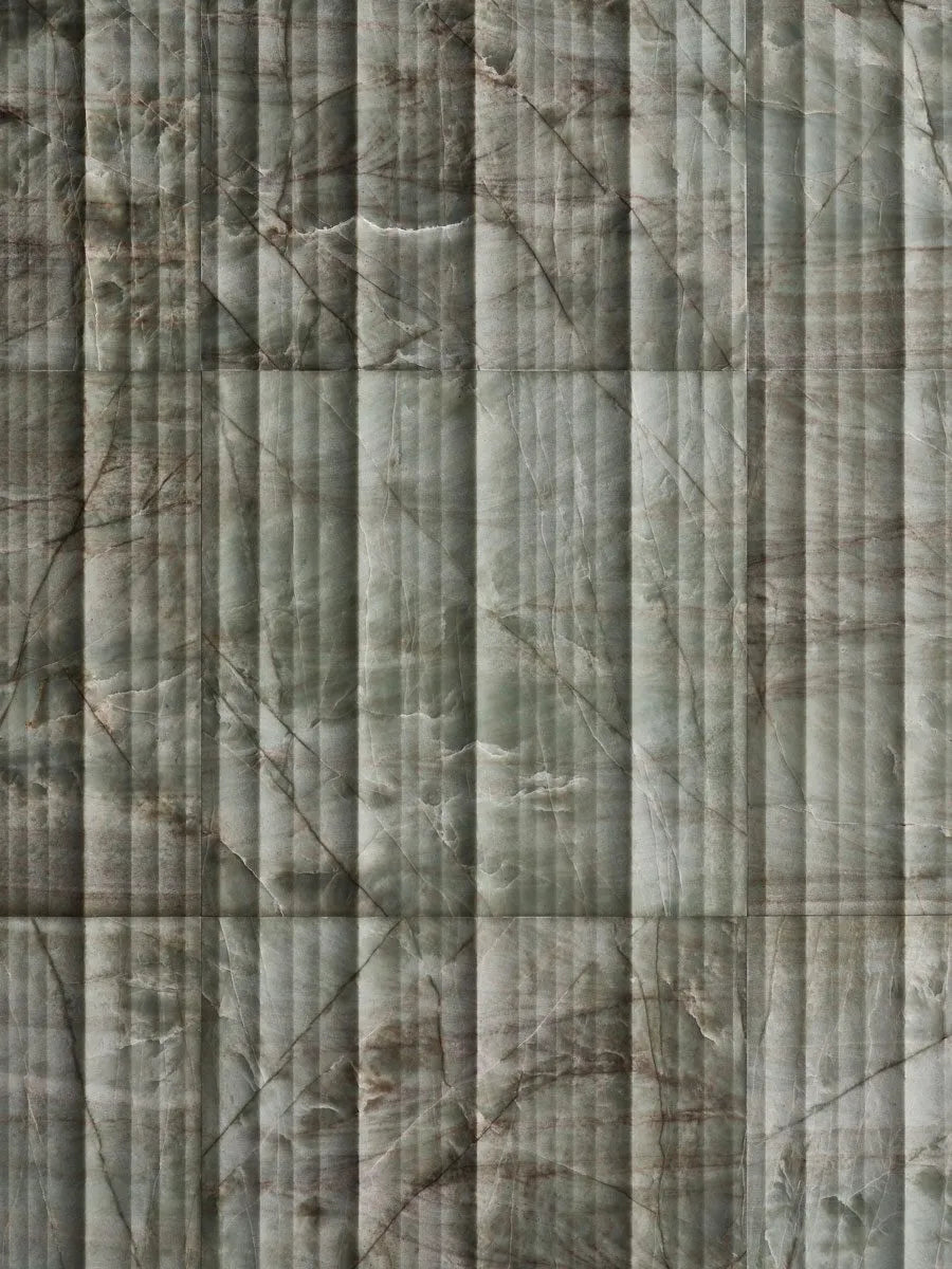Plisse Marble Wallcovering