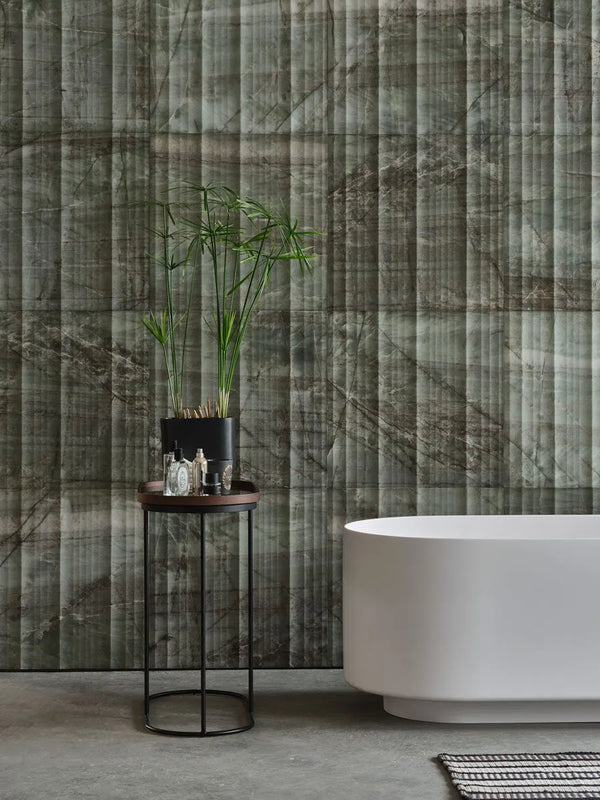 Plisse Marble Wallcovering