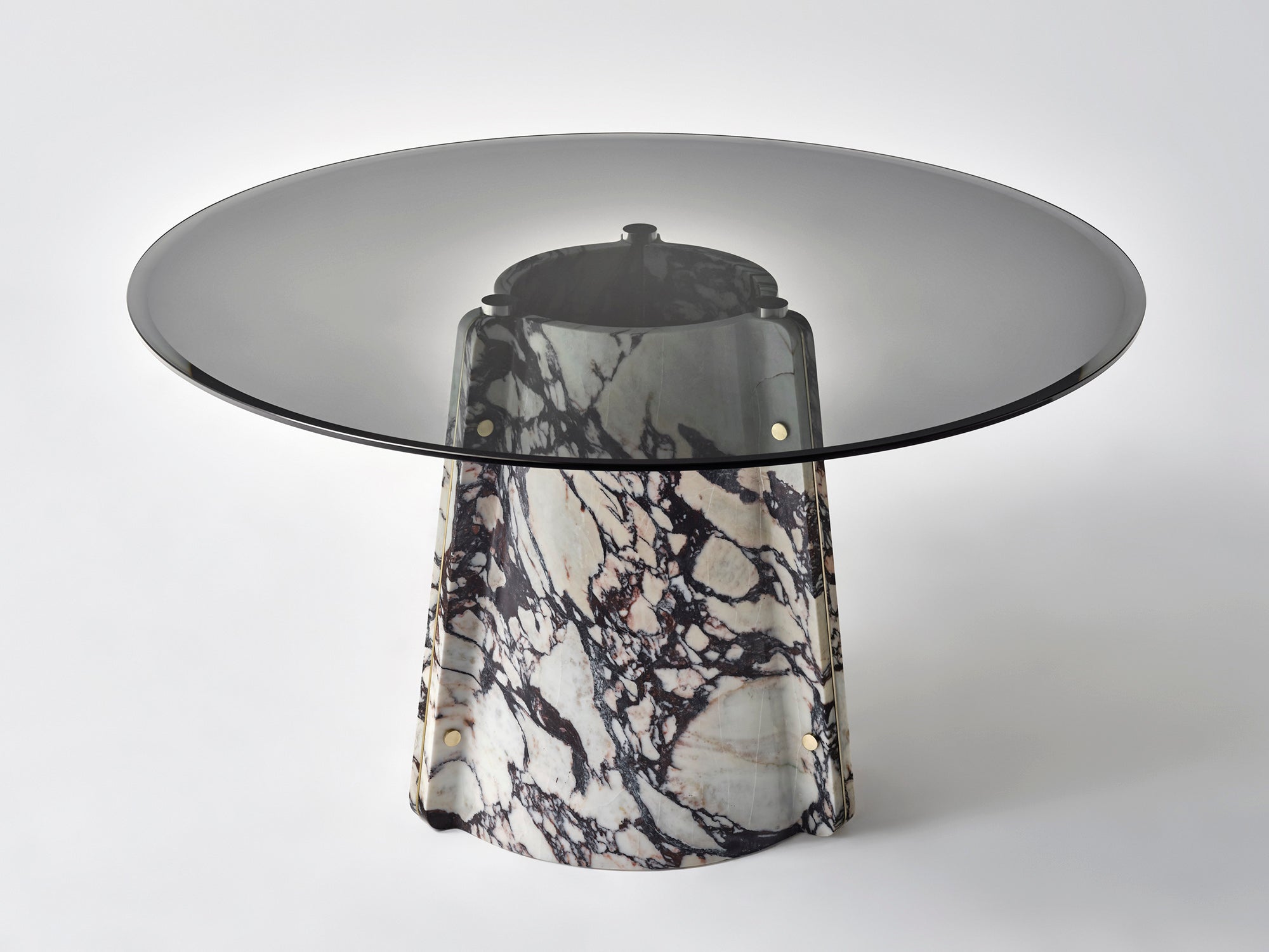 Elitra Round Table - Calacatta Viola