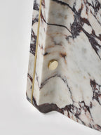Elitra Round Table - Calacatta Viola