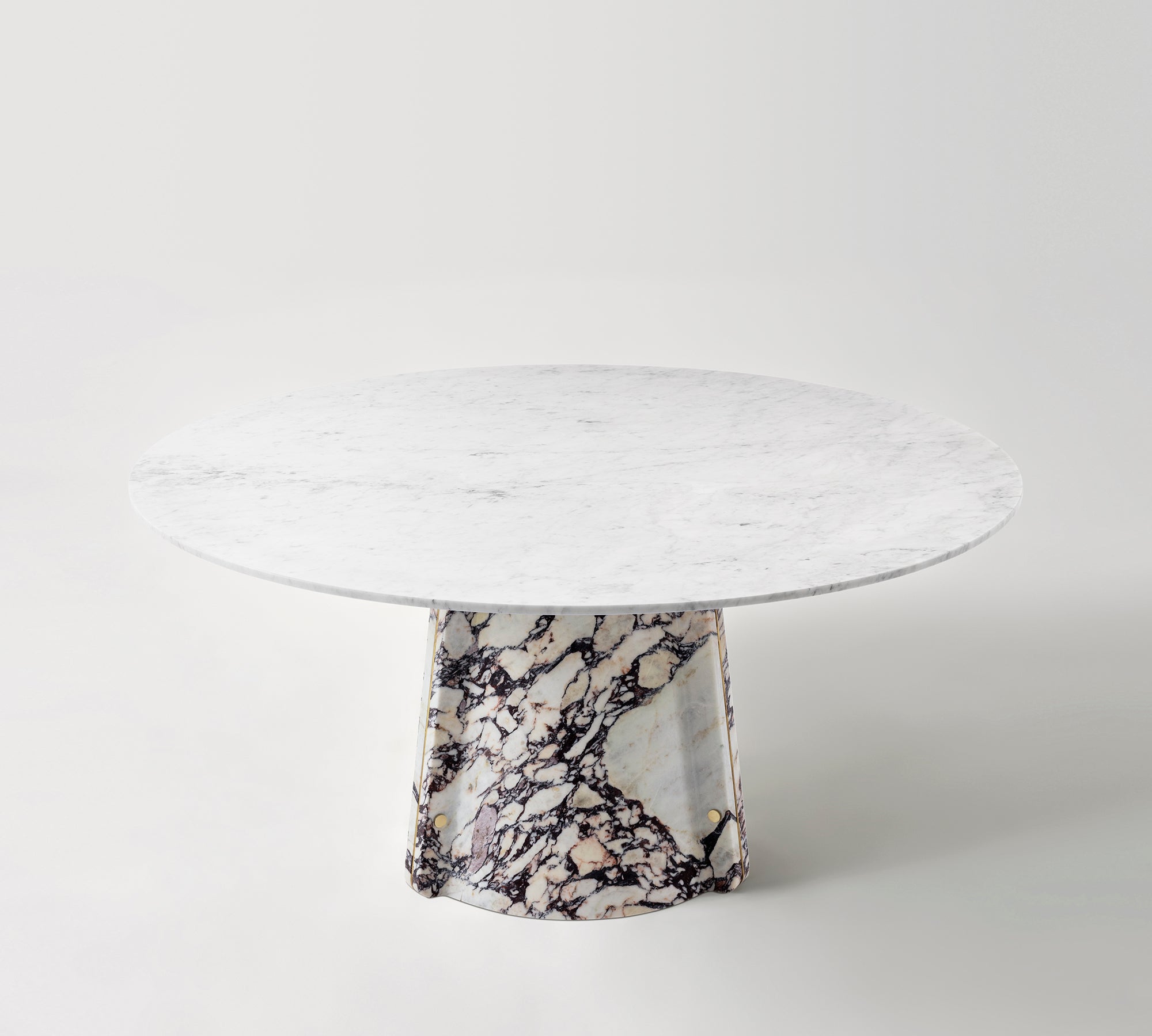 Elitra Round Table - Calacatta Viola