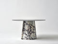 Elitra Round Table - Calacatta Viola