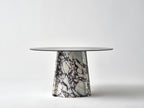 Elitra Round Table - Calacatta Viola