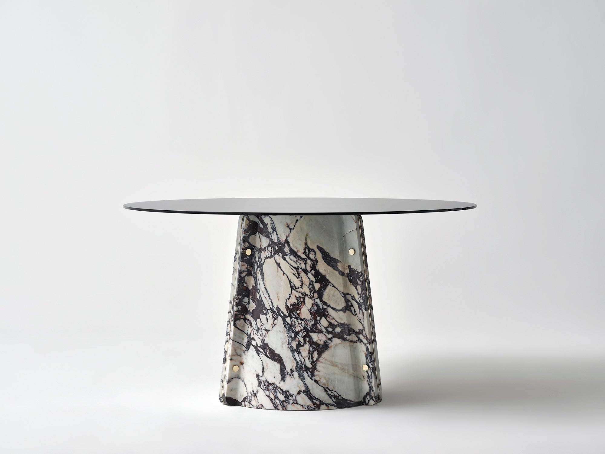 Elitra Round Table - Calacatta Viola