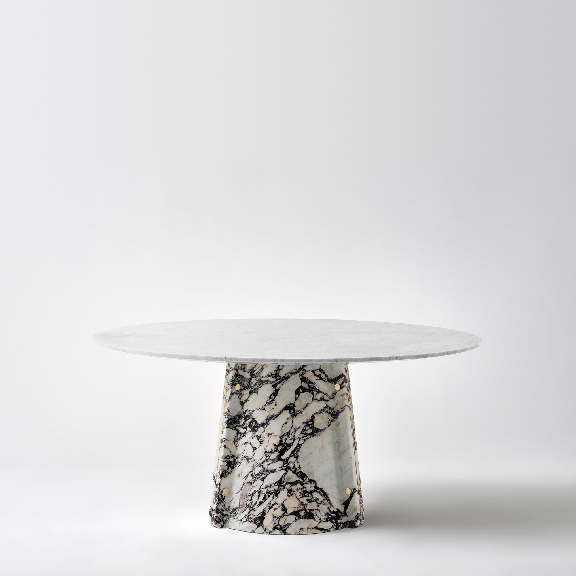 Elitra Round Table - Calacatta Viola