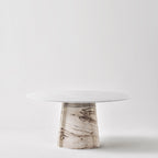 Elitra Round Table - Palissandro Brown