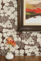 Dogwood Wallpaper - Mahogany