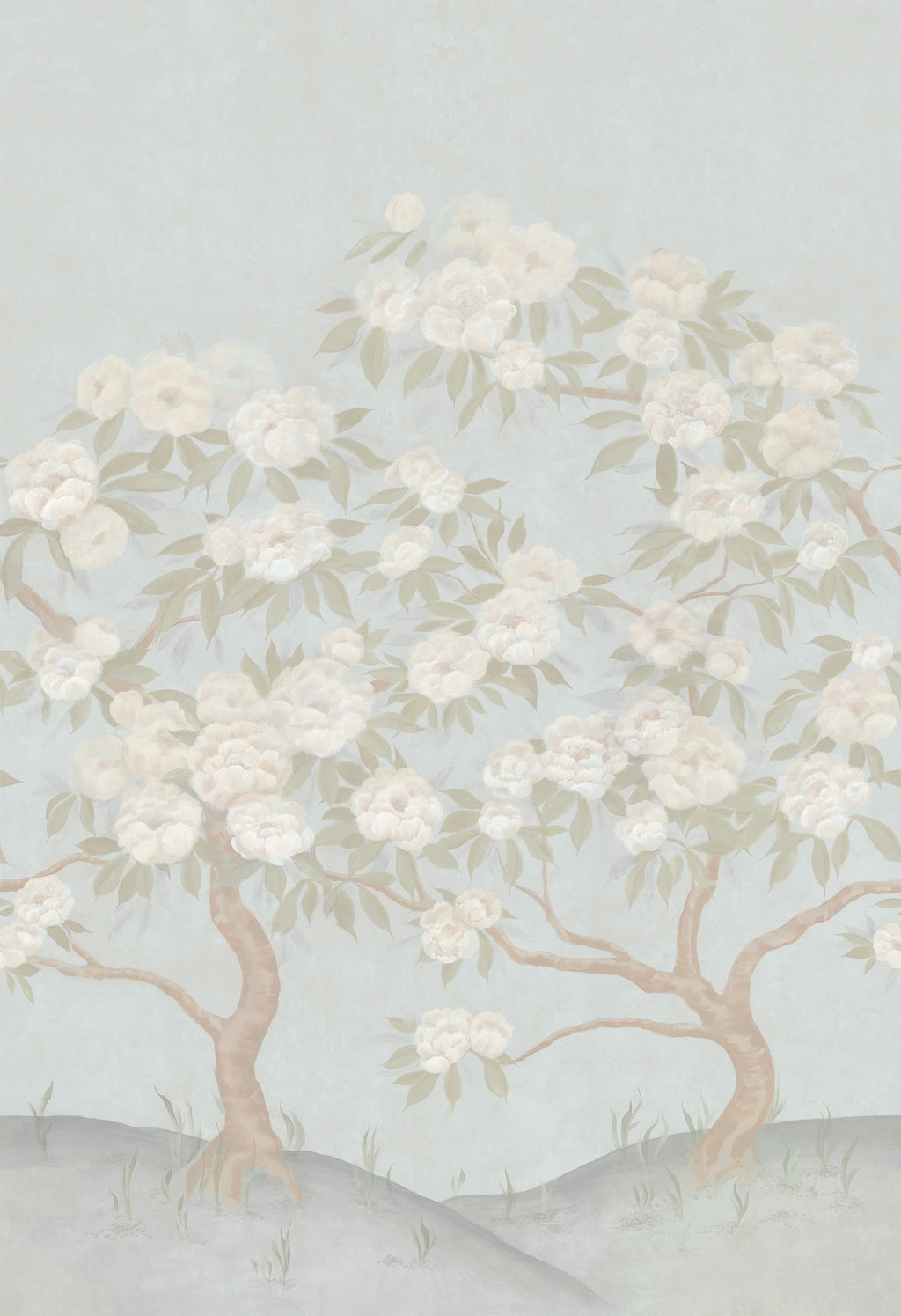 Peony Wallpaper - Misty Moor