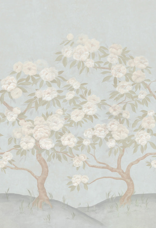 Peony Wallpaper - Misty Moor