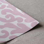 Filigree Wallpaper in Rose Pink