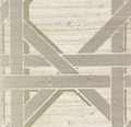 Boca Grand on Grasscloth Wallpaper