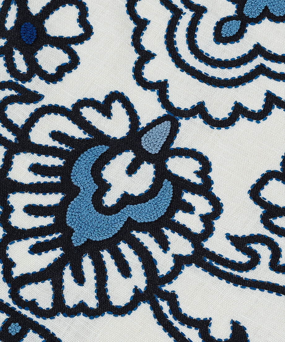 Embroidered Crazy Paisley