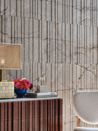 Barcode Zero Marble Wallcovering