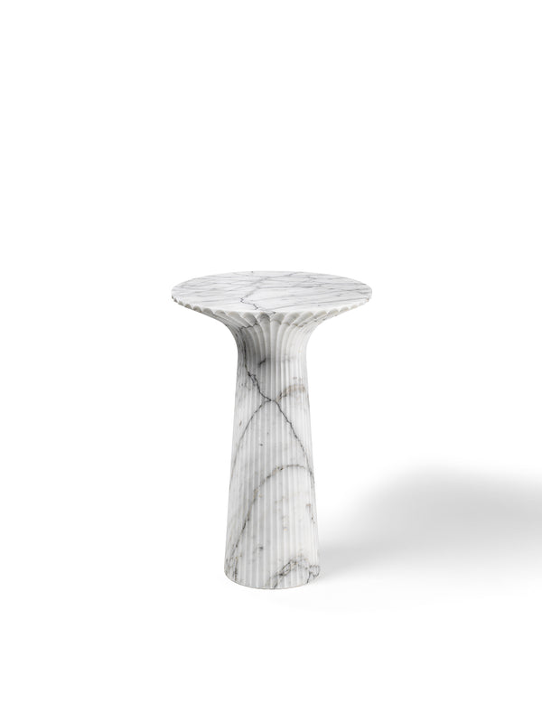 Odette Accent Table - Arabescato Vagli