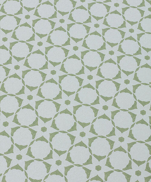 Flower Stencil Wallpaper